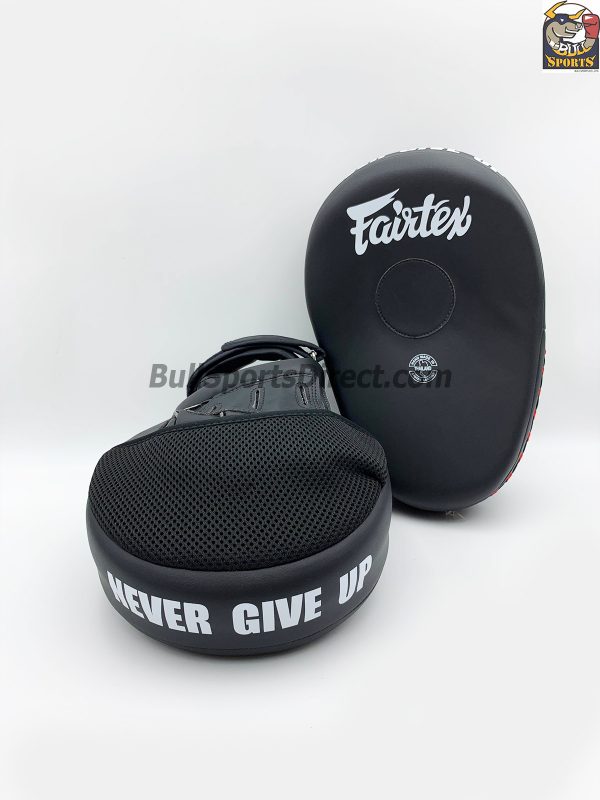 Fairtex FMV13 Solid Black Focus Mitts 