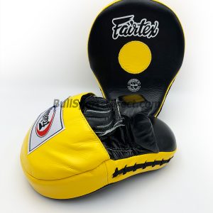 Fairtex FMV9 Black/Yellow Focus Mitts 