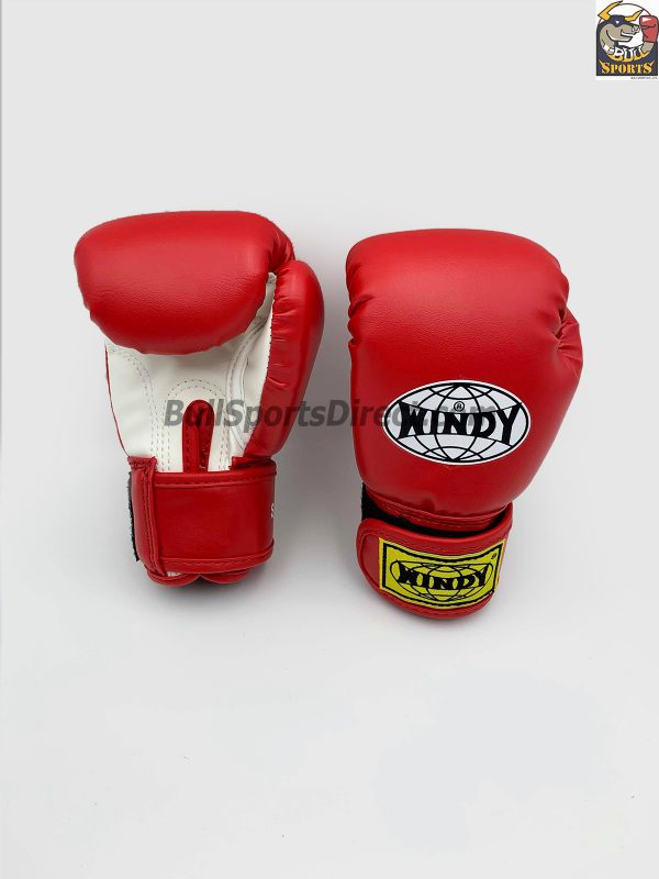 Windy Red Boxing Gloves BGVH+K