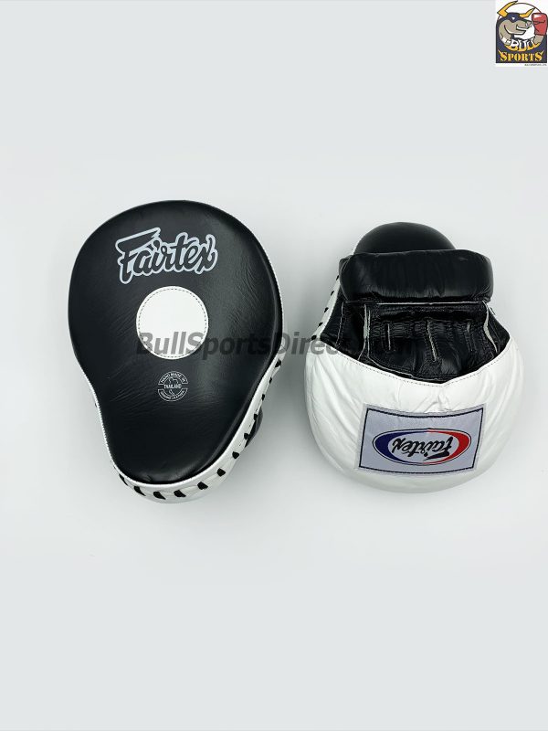 Fairtex FMV9 Contoured Focus Mitts-White/Black