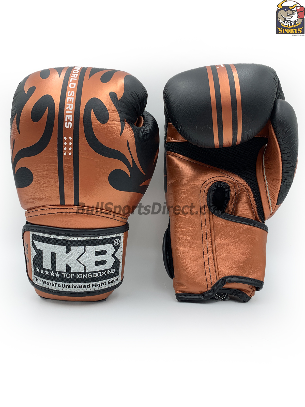 NWT TOP KING Boxing gloves Solid Black TKBGSV Muay Thai MMA K1 Gloves 12 14 16 