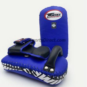 Twins-KPL-12 Black Blue Kicking Pads