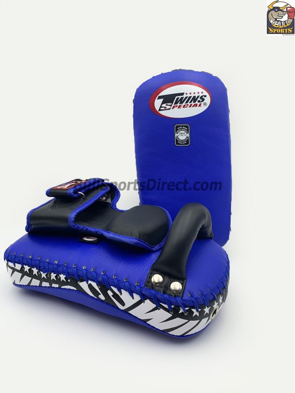 Twins-KPL-12 Black Blue Kicking Pads