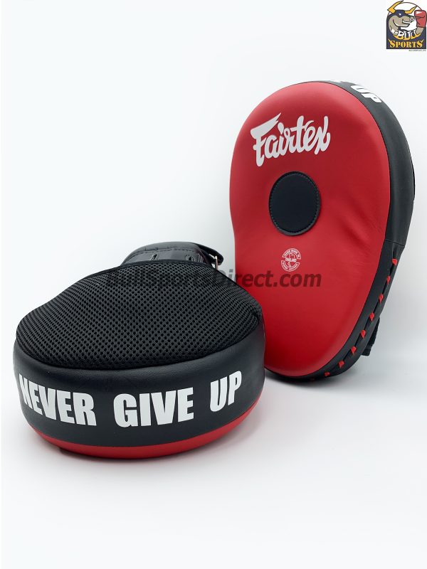 Fairtex FMV13 Focus Mitts-Black/Red 