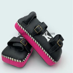 K-Kick Pads- Double Strap-Black Pink