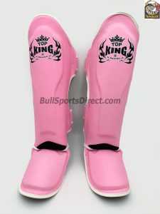 Pink Top King Pro Muay Thai Shin pads