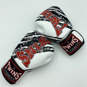 Twins Fancy Boxing Gloves FBGV-TW2 White Black