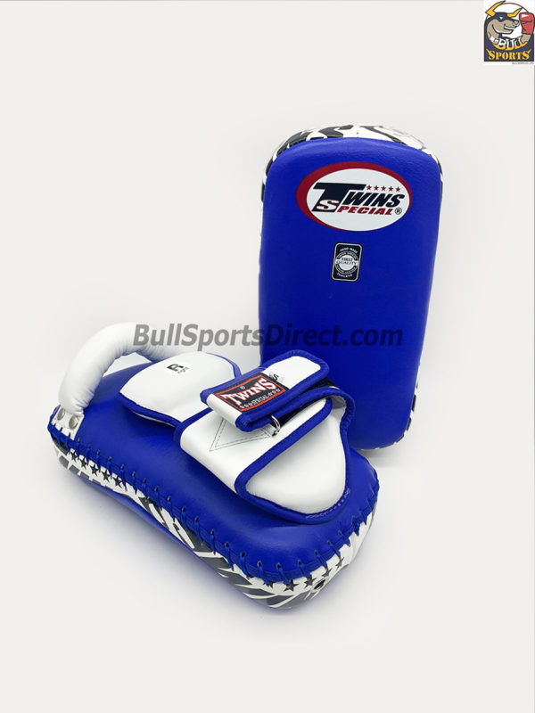 Twins-KPL-12 Deluxe Kicking Pads Blue White