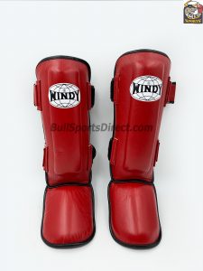 Shin Pads-LPL Red Windy
