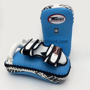 Twins Deluxe Kicking Pads Blue White