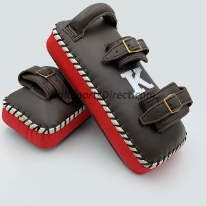 K-Kick Pads- Double Strap-Black Red