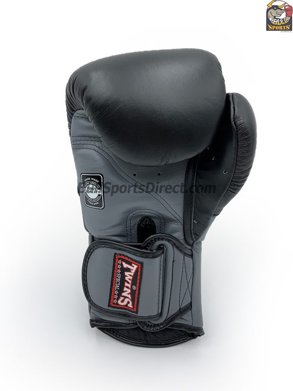 Twins BGVL-6 Grey Black Boxing Gloves