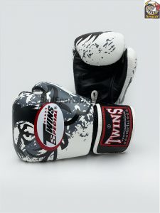 Twins FBGV-36 White Dragon Claws Boxing Gloves