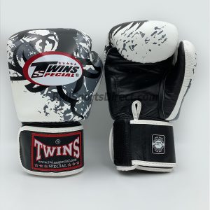 Twins Special Fancy Boxing Gloves FBGV-36 White