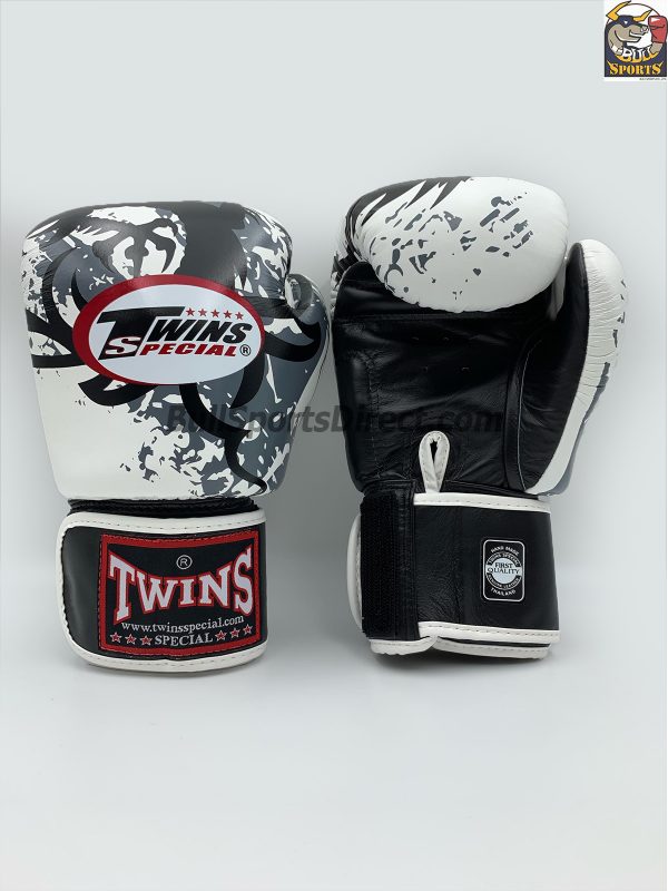 Twins Special Fancy Boxing Gloves FBGV-36 White