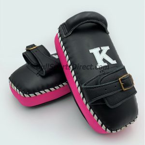 K-Kick Pads-Single Strap-Black Pink