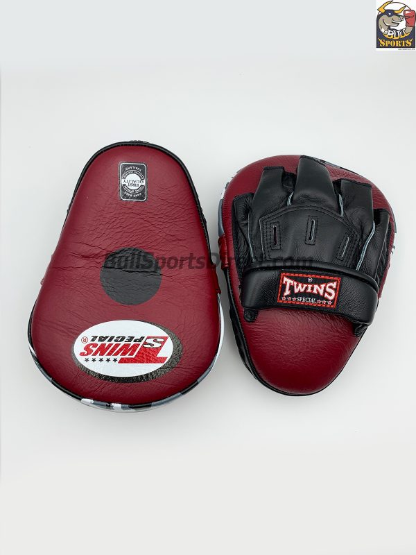 Twins-PML-10 Punching Pads-Burgundy/Black