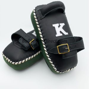 K-Kick Pads-Single Strap-Black Green