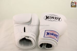 Windy Muay Thai Boxing Gloves White BGVH