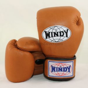 Windy Muay Thai Boxing Gloves BGVH Brown