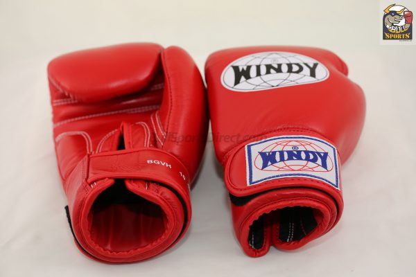 Windy Muay Thai Red Boxing Gloves BGVH