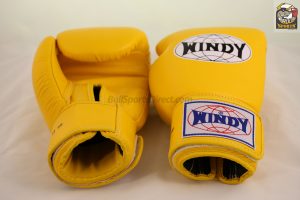 Windy Muay Thai Boxing Gloves Yellow BGVH