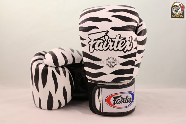 Fairtex Gloves BGV1 Zebra White