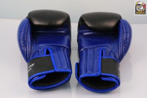 Windy Black Blue Boxing Gloves - Pro Line