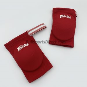 Fairtex Elastic Elbow Pads-Red