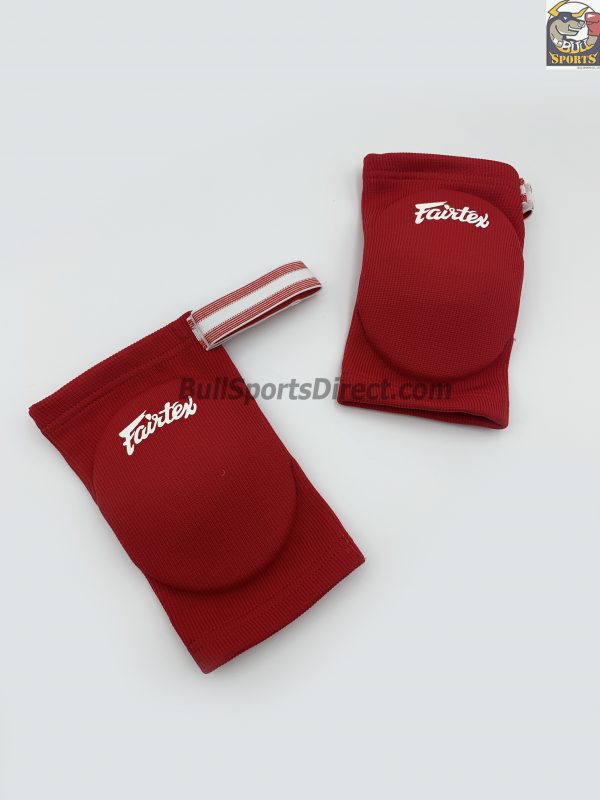 Fairtex Elastic Elbow Pads-Red