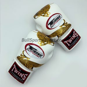 Twins White- Gold Dragon Body Boxing Glove FBGV23