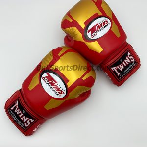 Twins Boxing Gloves-FBGV-46-Transformer Gold-Red