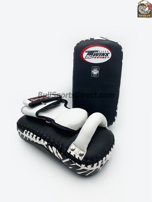 Twins-KPL-12 Deluxe Kicking Pads-Black White
