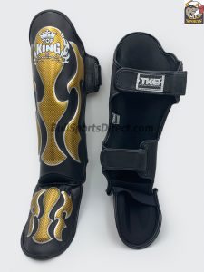 Behind Top King Muay Thai Shin Pads Empower01