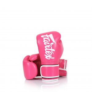 Fairtex Microfiber Gloves BGV14 Pink and White