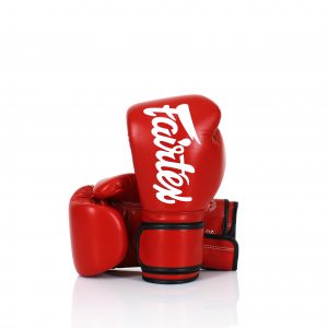 Fairtex Lightweight Microfiber Boxing Gloves BGV14 Red