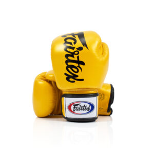 BGV19 Fairtex Tight-Fit Gold Gloves