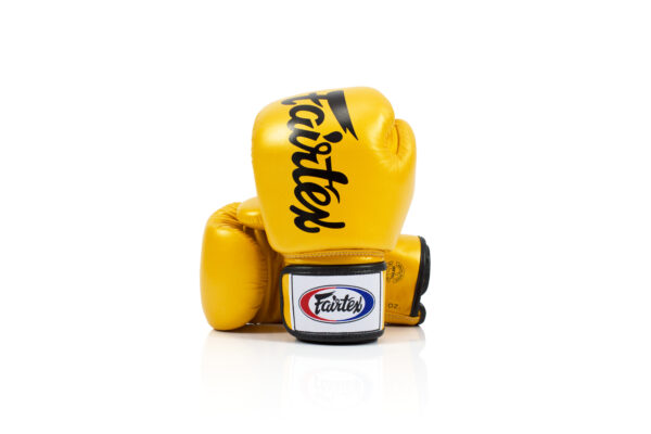 BGV19 Fairtex Tight-Fit Gold Gloves