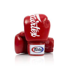 BGV19 Red Fairtex Deluxe Tight-Fit Gloves