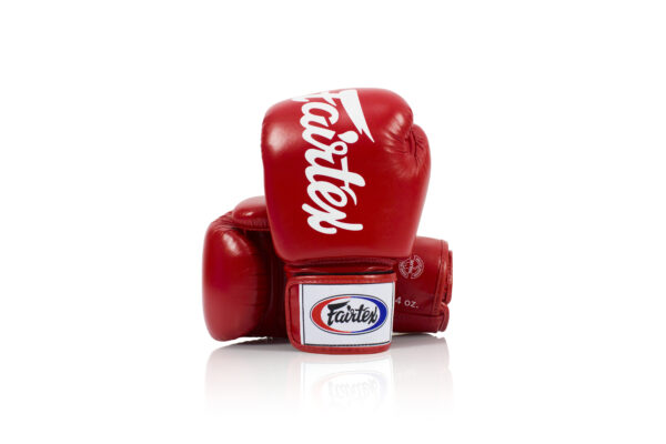 BGV19 Red Fairtex Deluxe Tight-Fit Gloves