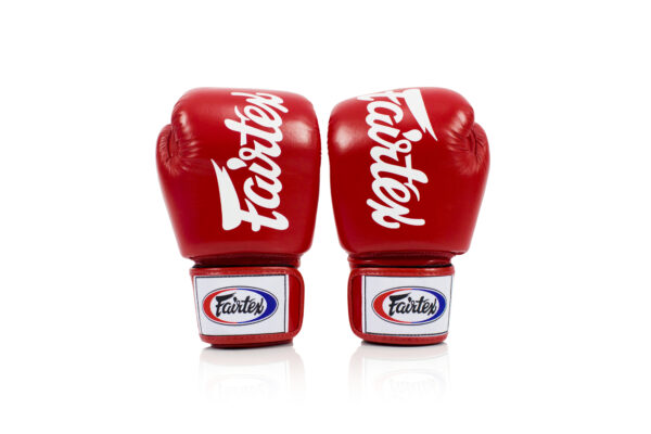 BGV19 Fairtex Tight-Fit Red Gloves