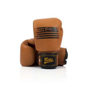 Fairtex BGV21 Muay Thai Classic Brown Boxing Gloves