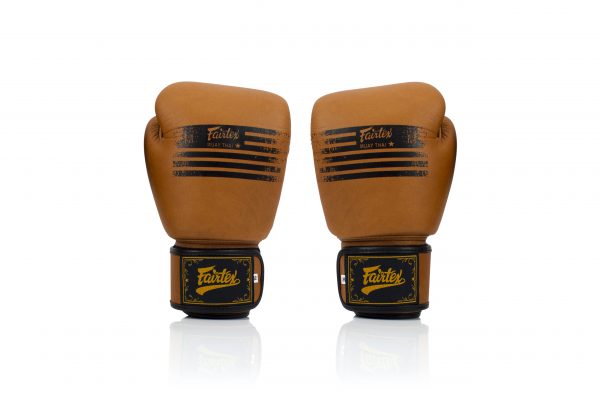 Fairtex BGV21 Muay Thai Legacy Boxing Gloves - Classic Brown