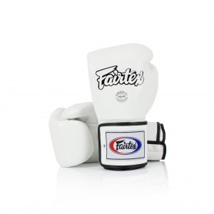 Fairtex Boxing Gloves BGV5 Super Sparring Gloves White Leather