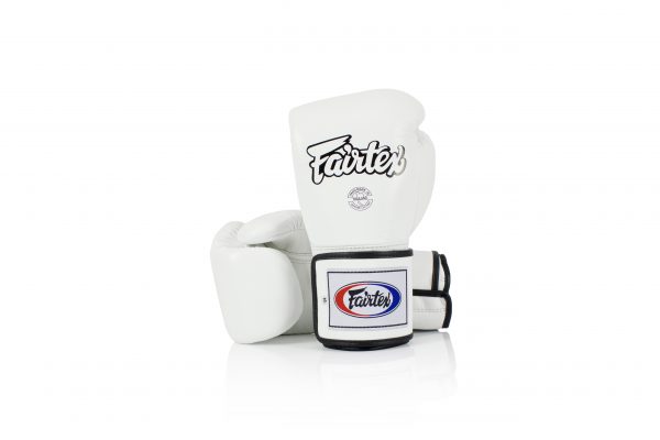 Fairtex Boxing Gloves BGV5 Super Sparring Gloves White Leather