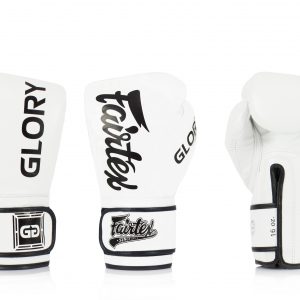 Fairtex X Glory White Competition Gloves – Velcro