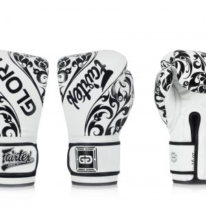 Fairtex BGVG2 White Gloves - Velcro