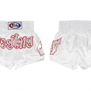 Fairtex -BS0607 White Muay Thai Shorts