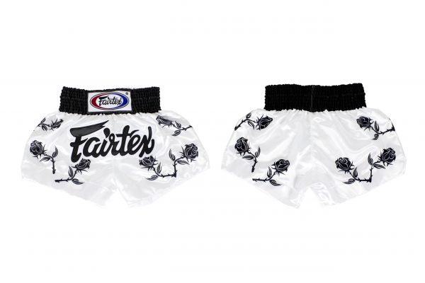 Fairtex Muay Thai Shorts-Black Roses