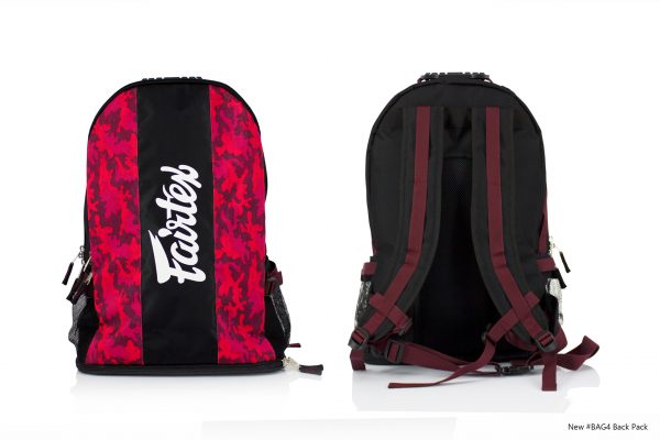 Fairtex BAG4 Camo Red Backpack